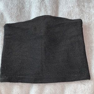 Wild Fable Black Sparkly Tube Top